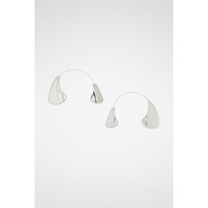 Jil Sander Silver Fibres Women's Earrings